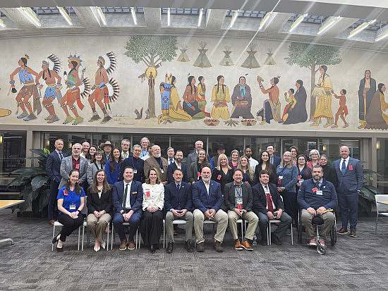 Hike The HillⓇ Attendees with Bureau of Land Management Leadership